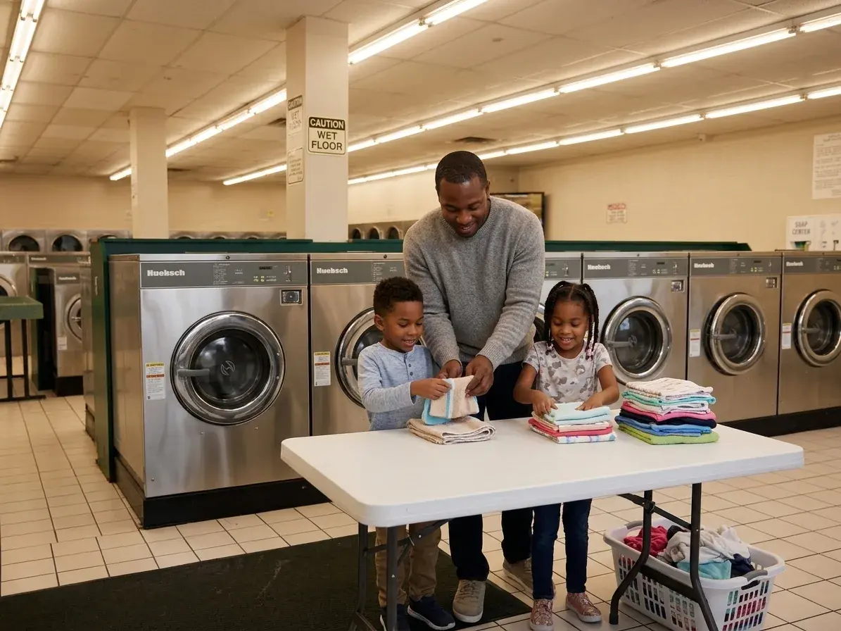 Self-service laundry