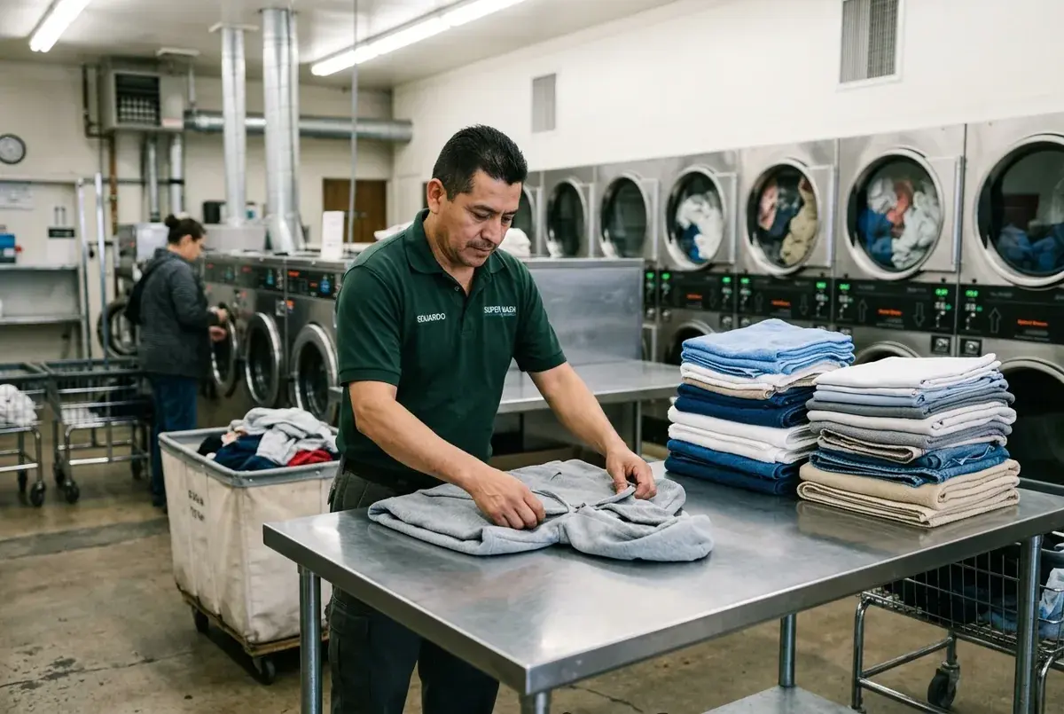 Wash and fold drop-off at Westwood